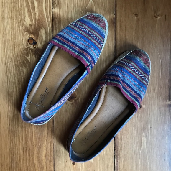 Lucky Brand boho striped flats— size 7.5 - Picture 8 of 8